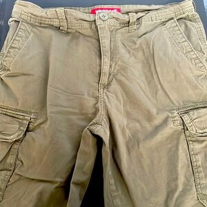 Men's Union Bay Army Green Cargo Short 32